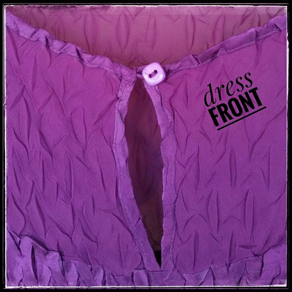 *HP* Gorgeous purple dress from Dress Barn. NWOT - Picture 2 of 4